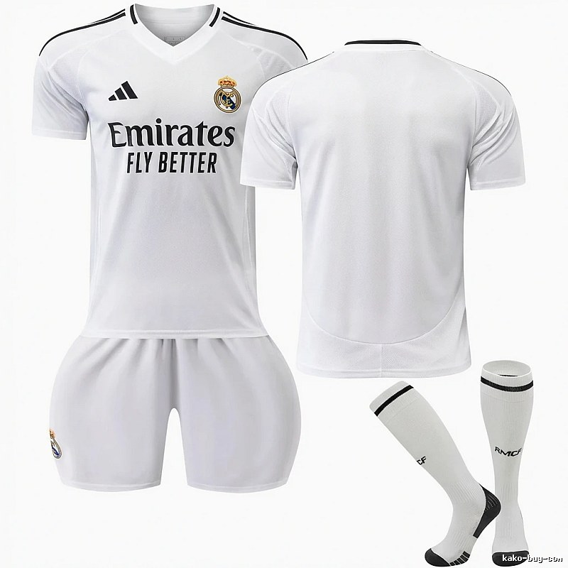 Real Madrid home court sportswear set (white)
