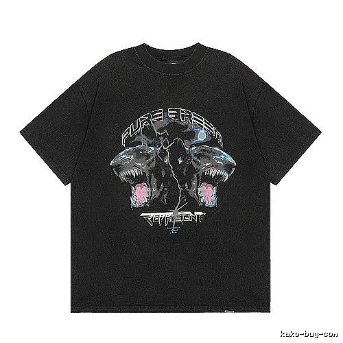 Represent Black Style 812 Owners Club T-Shirt Visual Accent Logo