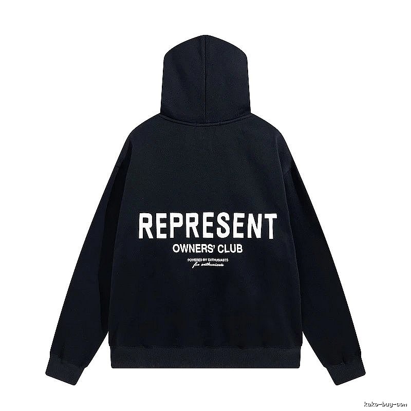 Represent Classic Owners Club hoodie Navy Large Represent for Daily Styling