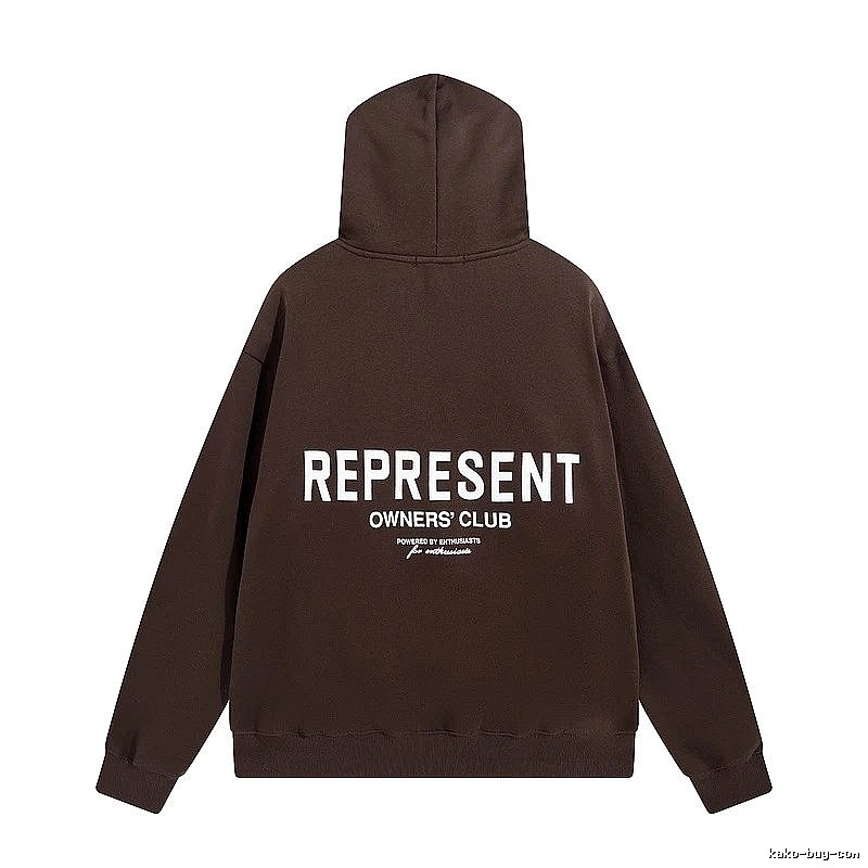 Represent Lightweight Owners Club hoodie Navy Large Represent for Trend Styling