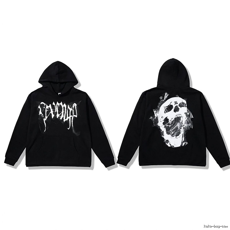 Revenge Skull Dark Style Hoodie