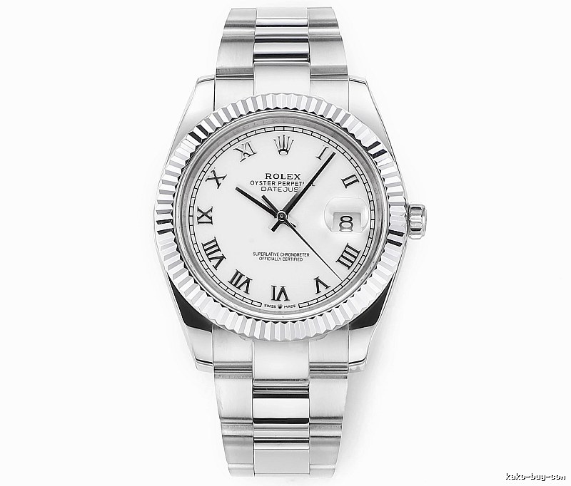 Roman Numeral Dial Datejust Automatic Watch - Rolex Weekend Edit