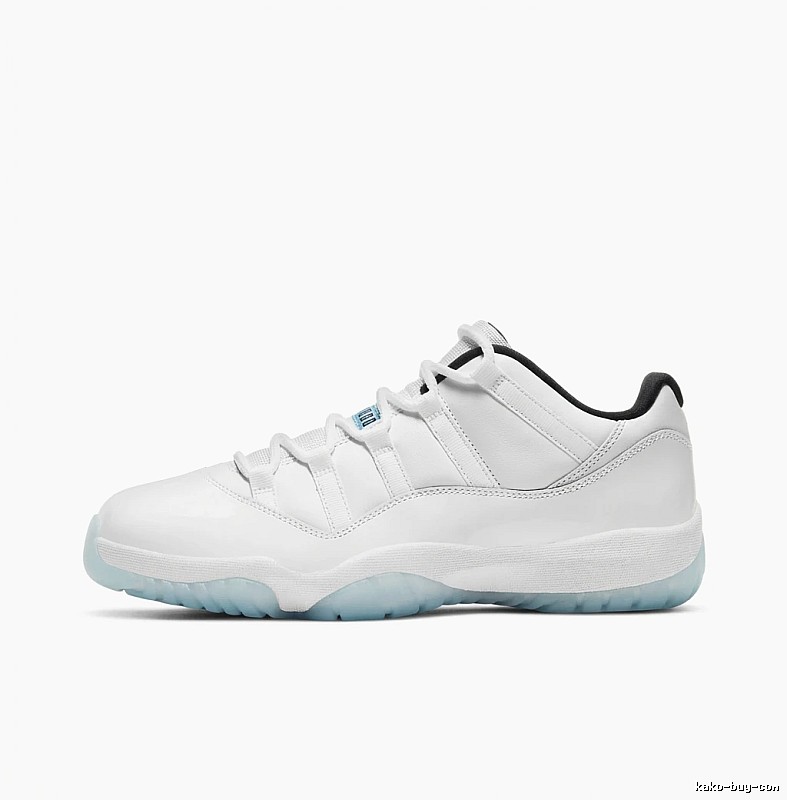 Simple style white shoes of Jordan 11