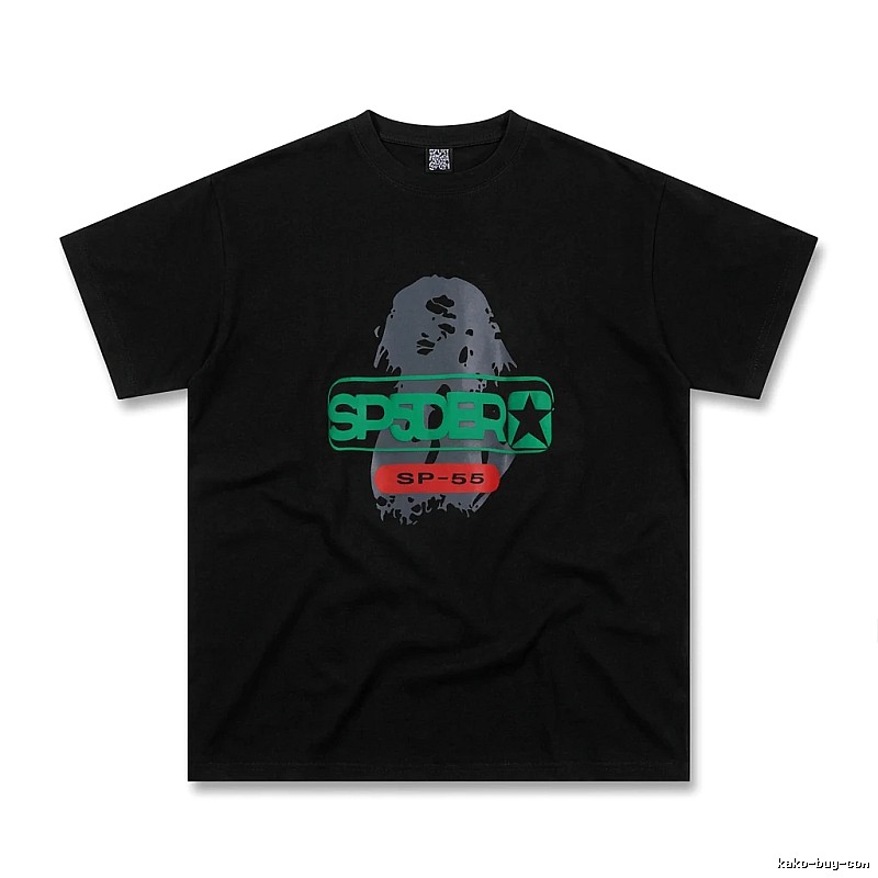 Sp5der Dark Cool Trend Short Sleeve