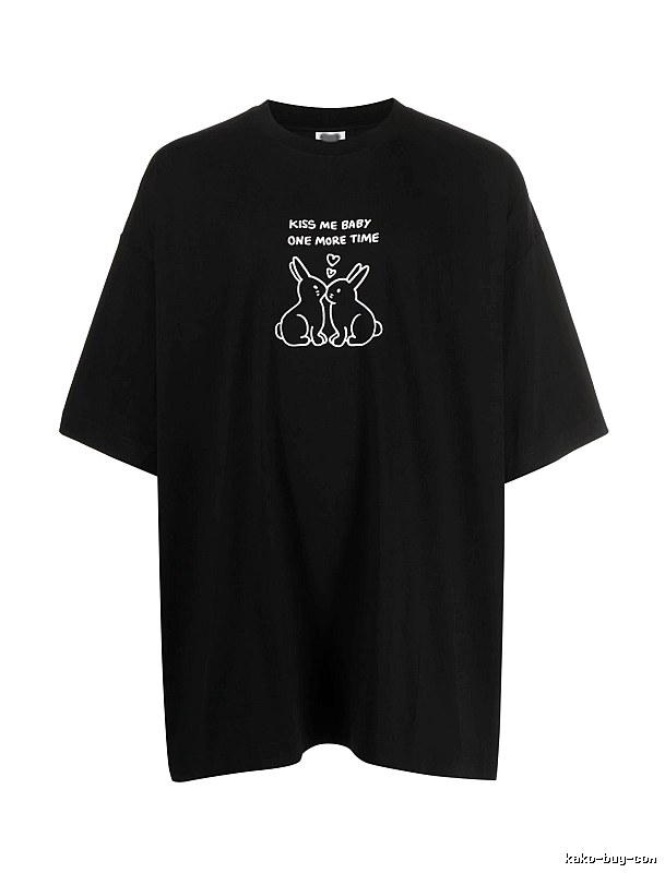 Sport Statement graphic T-shirt Black Colorful Lucky for Warm Weather