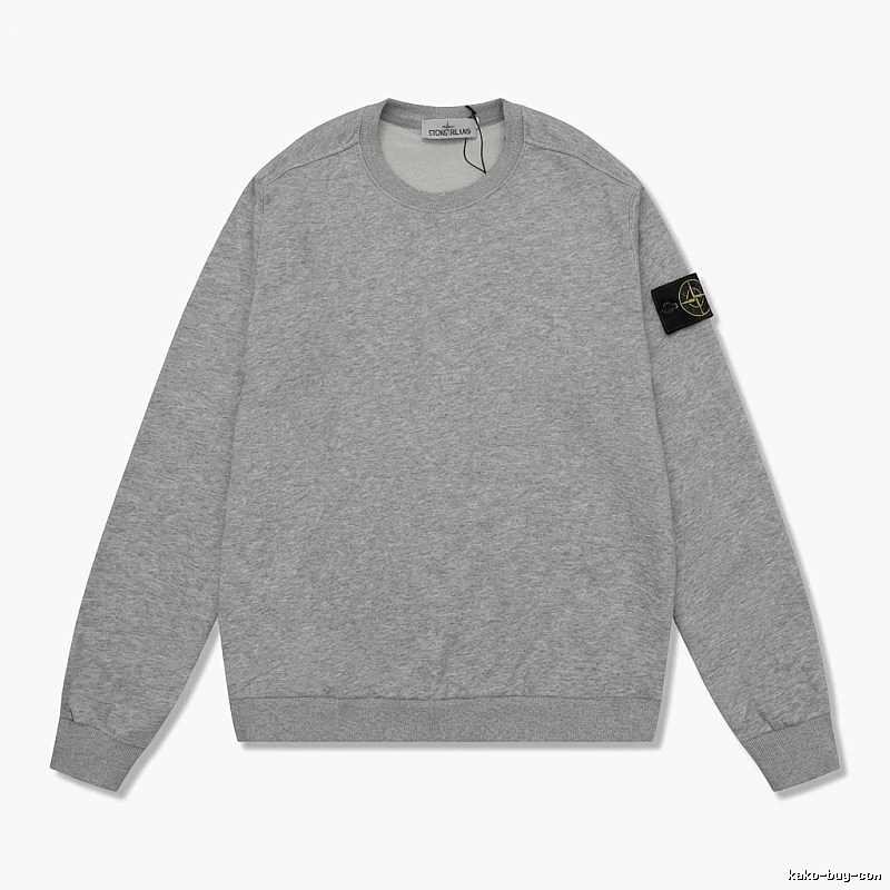 Stone Island basic grey sweatshirt