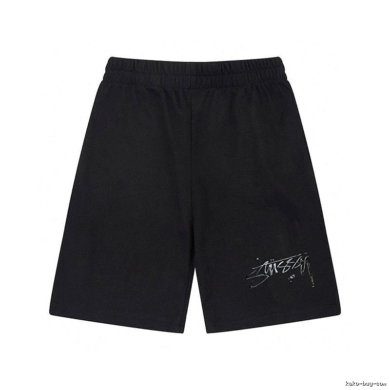 Stussy Basic Style Trendy Black Shorts