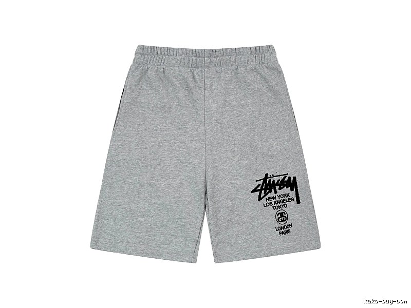 Stussy classic casual gray shorts