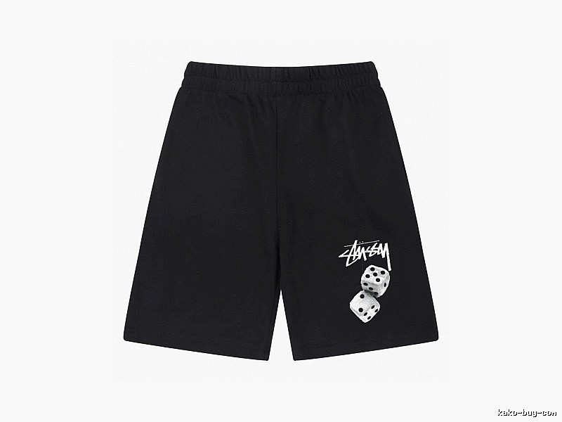 Stussy dice print style shorts