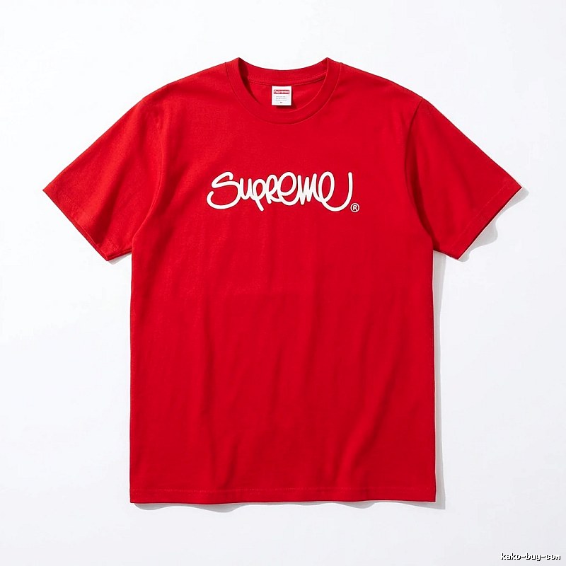 Supreme basic red T-shirt