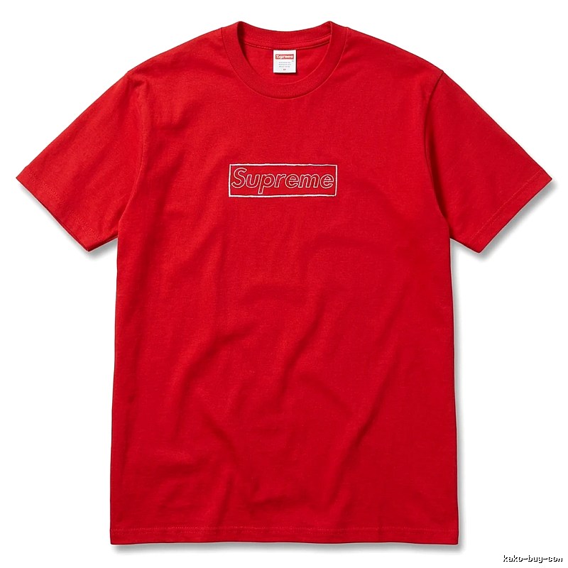 Supreme basic red T-shirt