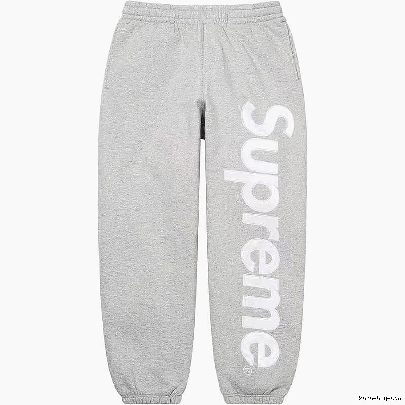 Supreme Sport Logo hoodie Gray Red Oversized for Collection Drops
