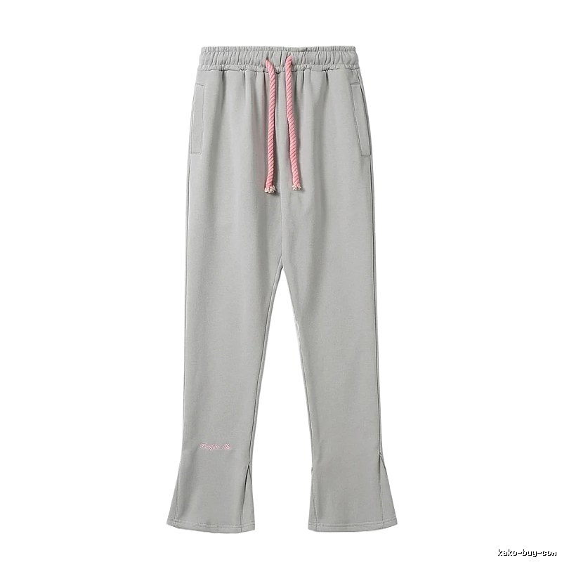 SynaWorld Casual Light Gray Long Pants