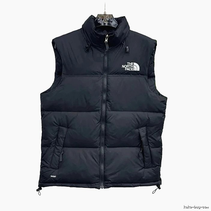 The North Face Black Trendy and Cool Down Vest
