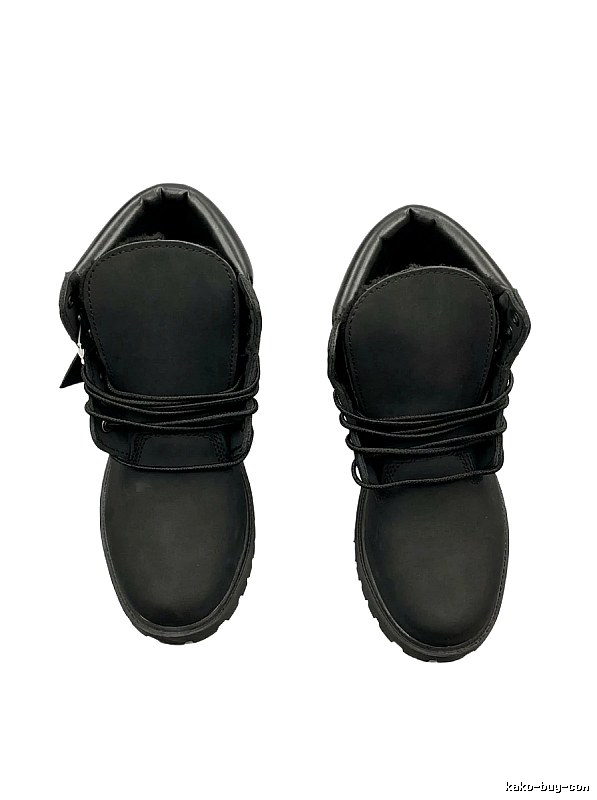 Timberland classic black work boots.