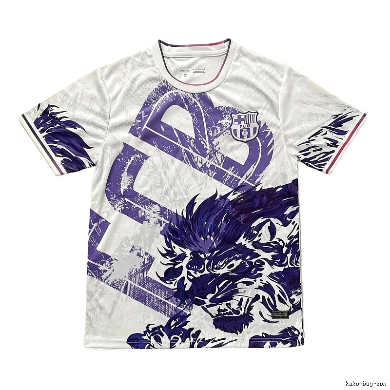 Tokyo Ghoul Co-branded Trendy White and Purple T-shirt