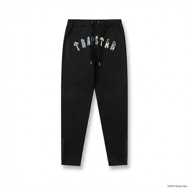 Trapstar Letter Style Black Sweatpants