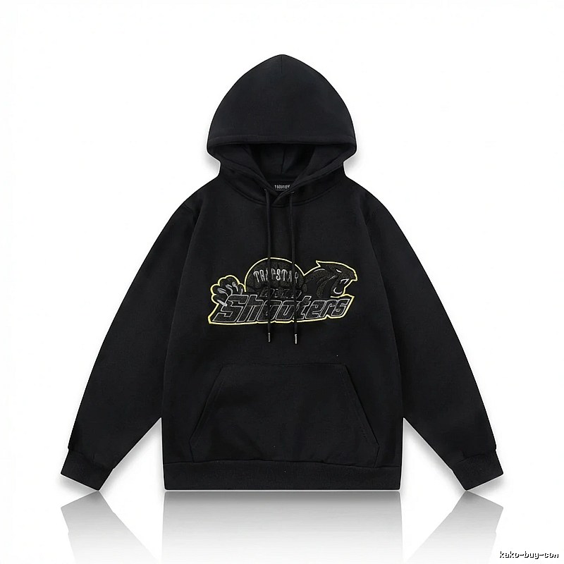 Trapstar Print Trendy and Cool Black Sweatshirt