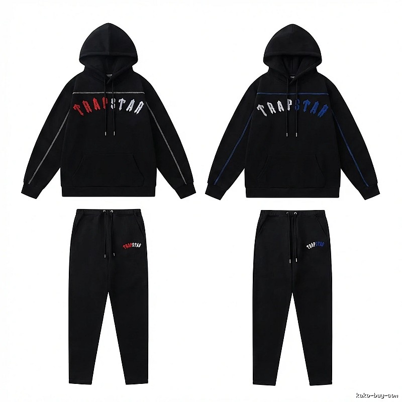 Trapstar Printed Casual Black Suit