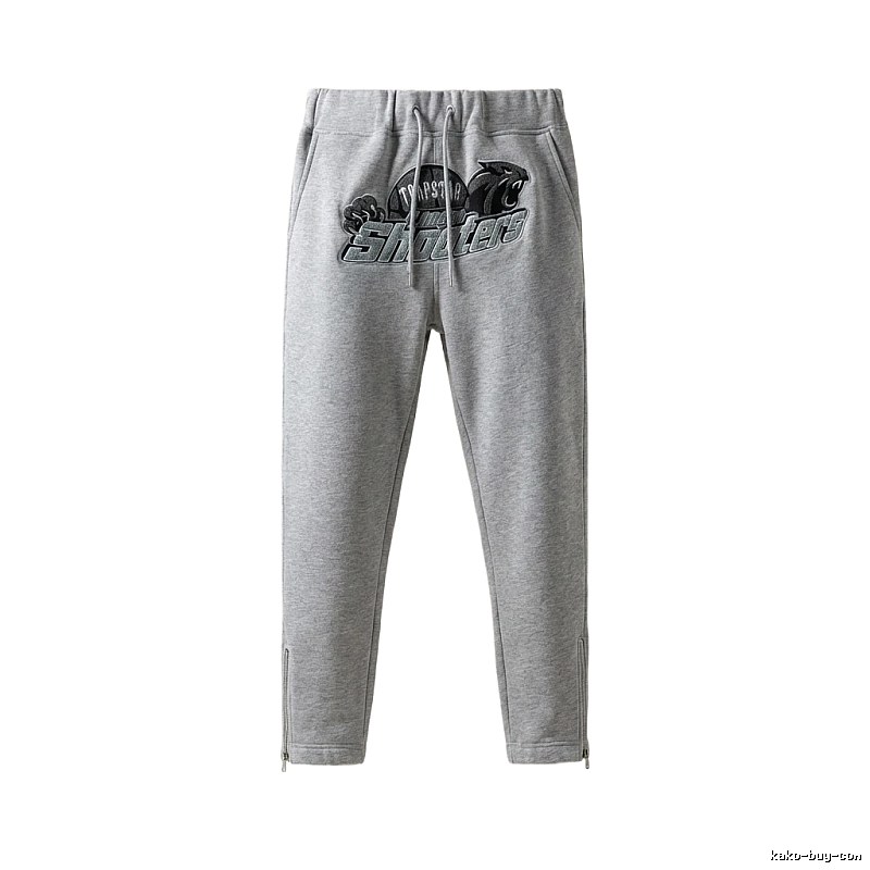 Trapstar - printed casual - style grey pants