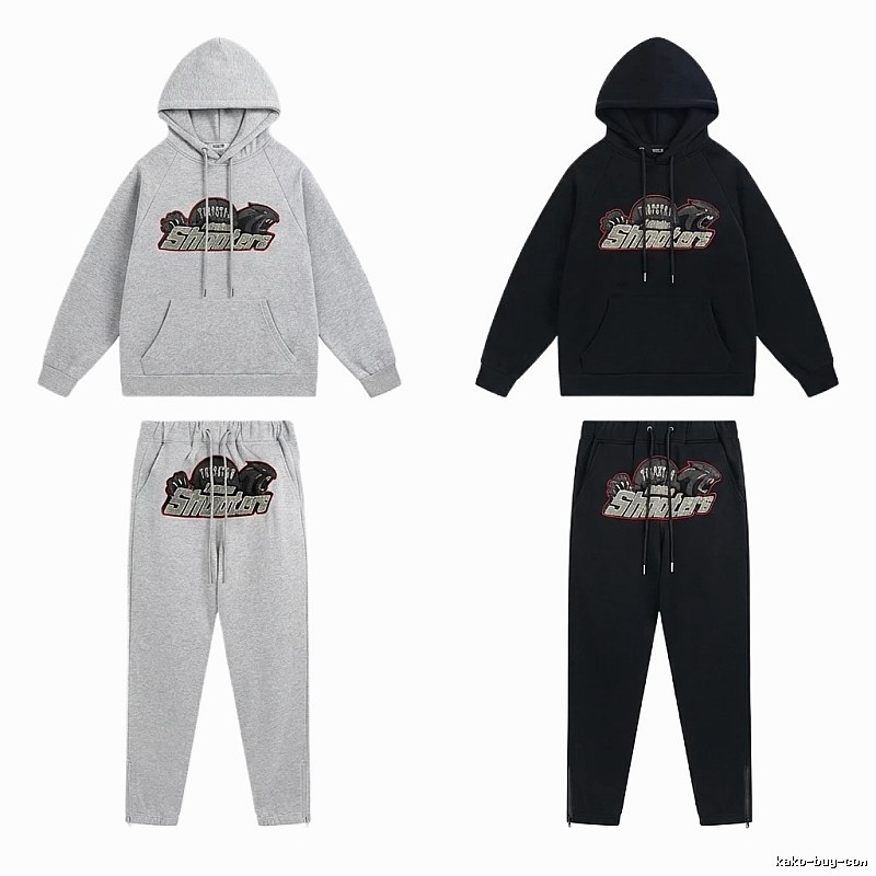 Trapstar sporty grey/black suit set