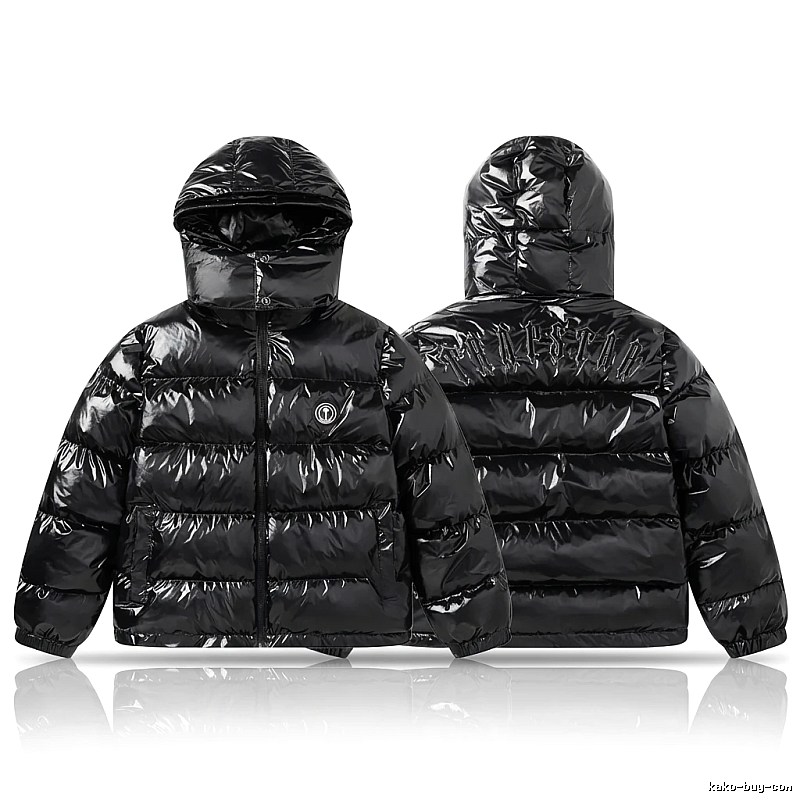 Trapstar Trendy Glossy Black Down Jacket