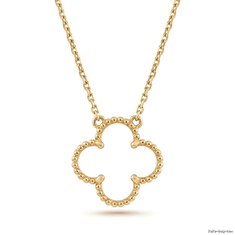 Van Cleef & Arpels Four-leaf Clover Gold Necklace