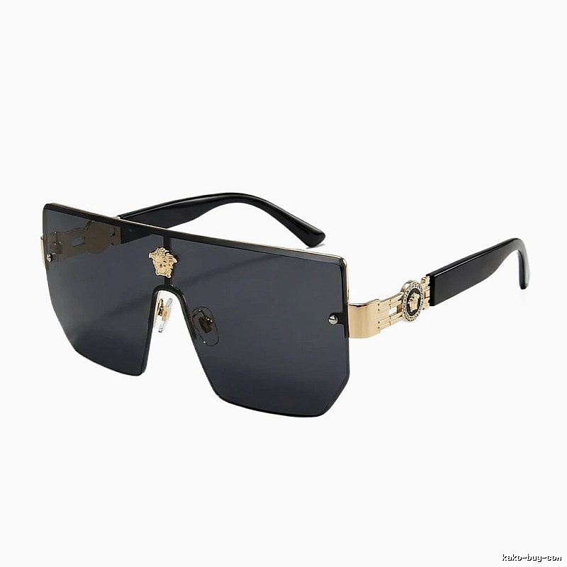 Versace Medusa Trendy Black Sunglasses