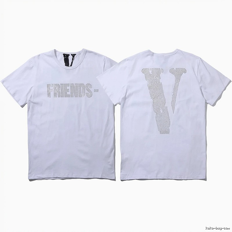 Vlone Friends Series Simple White T-shirt