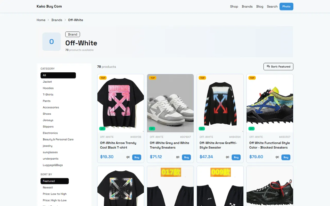 Kakobuy White Sneaker Value Guide visual guide for kakobuy
